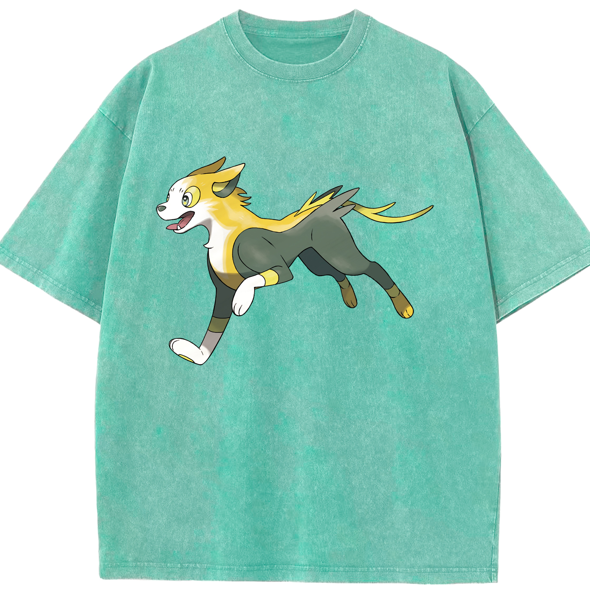 （画像用） ポケットモンスター Pokémon 綿100% ヴィンテージ風 半袖Tシャツ（フロントプリント）